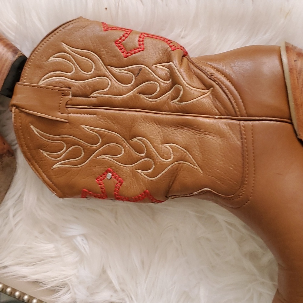 Jar women's brown cowboy Western boots size 7.5 - Picture 10 of 16